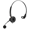 Miniatyrbild 5 av 5: H600‑2.5 Telefonheadset 2.5mm Singel Öra Kundtjänst Hörlurar med Brusreducerande Mikrofon