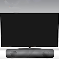Miniatyrbild 7 av 8: Bass Surround 3-tums Stor Högtalare, Anpassad Design För Optimal Placering LED Andningsljus Högtalare