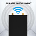 Miniatyrbilde 2 av 5: 100KHz-1.7GHz Full Band Software Radio HF FM AM RTL SDR-mottaker med antenne
