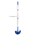Miniatyrbild 7 av 8: Pool dammsugare sugverktyg med borste bärbar teleskopisk stång plast pool dammsugare jet cleaner för spa center fontän europeisk standard