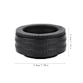 Miniatyrbilde 1 av 2: M42 til M42 Justerbar Fokuserings Helikoid Linseadapter Makrorør Tilbehør 25-55mm