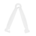 Miniatyrbild 2 av 2: Hemostatiska material för födsel för smågrisar, engångs navelsträngsklämma, 100 st/förpackning, plastmaterial, halkfri sågtand, lätt att applicera
