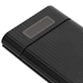 Miniatyrbild 5 av 8: M09B 4x18650 Batterilagringsbox Micro Typ C Ingångsport Bärbar DIY Power Bank KitSvart
