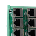 Miniatyrbild 4 av 8: 9-vägs buss-kort stabil överföring högeffektiv kompakt design terminal block breakout-kort för utrustning