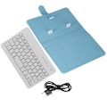 Miniatyrbillede 2 af 8: Universal trådløs Bluetooth-tastatur Flip Case Cover med stativ til iOS/Android-telefoner