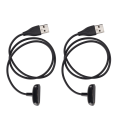 Miniatyrbillede 2 af 5: 50cm Smartwatch USB-oplader, opladningsdock til Fitbit Charge 5, magnetisk opladningskabel