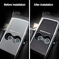 Miniatyrbild 6 av 7: Tesla Model 3 Model Y 2021 2022 2023 Center Console Wrap Kit Carbon Fiber Console Cover Interior Decoration Wrap Kit för Tesla Tillbehör (Matte