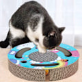 Miniatyrbild 5 av 8: Vikbar Dragspels-Katt Leksak: Interaktiv Klösbräda För Katt, Krypterad Korrugerad Papper Klösbräda Leksak, Stimulera Katters Intresse Och Skydda