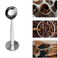 Miniatyrbild 3 av 6: Espressoskopa Tamper 2 ST, Multifunktionell Ergonomisk Design Livsmedelsklassat Rostfritt Stål Måttsked för Kompakt Storlek Lätt att Rengöra Hem &amp;