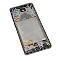 Miniatyrbillede 7 af 8: 6,7 tommer organisk LED-skærm udskiftning med fingeraftrykssensor til Samsung Galaxy A72 5G 4G SM A725 SM A725M DS Sort