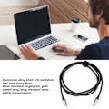 Miniatyrbilde 7 av 8: USB 3.1 dobbelthode 100W USB C til USB Type C hannkabel USBC PD 5A hurtigladerkabel 1,5m