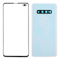 Pikkukuva 2 / 5: Samsung S10+Plus:n (valkoinen) matkapuhelimen takalasin kansi ja ulompi lasipaneelin vaihto