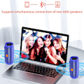 Miniatyrbild 2 av 6: Vattentät handsfree-högtalare för utomhusbruk, med kraftfull bas och Bluetooth-signalöverföring, din mångsidiga följeslagare för träning,