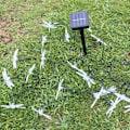 Miniatyrbillede 4 af 5: Udendørs solcellelys krystalglas isblok varm, solcellebrik