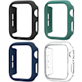 Pikkukuva 1 / 5: 4 kpl yhteensopivaa Apple Watch -kuorta 44 mm sarjaan 6 5 4 Se, H