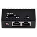 Miniatyrbild 2 av 5: POE Splitter Power Over Ethernet Injektor Adapter för LAN-nätverk Svart