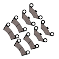 Miniatyrbilde 5 av 5: 8 stk bremseklosser foran og bak til Polaris Razor RZR 800 570 2008-2015