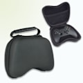 Miniatyrbillede 1 af 5: Gamepad bæretaske PU læder stødsikker ridsefast bærbar opbevaringspose til Switch Pro Gamepad