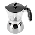 Miniatyrbillede 2 af 5: 6 Kopper Rustfrit Stål Kaffekande Italiensk Ottekantet Husholdningsbrygning Kaffemokapotte