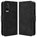 Miniatyrbilde 1 av 5: Lommeboketui 6 Rom PU Lær for OnePlus Nord CE4 Lite 5G - Svart