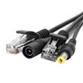 Miniatyrbillede 1 af 4: 2 par POE-splitter netværkskamera strømforsyningsmodul separator overvågningsudstyr 12V
