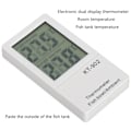 Miniatyrbild 8 av 8: KT‑902 Akvarietermometer Dubbel Digital Display för Reptil Sköldpadda Inkubatorer