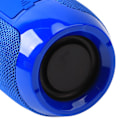 Pikkukuva 3 / 5: Kannettava Bluetooth-kaiutin, vedenpitävä, kaksoiskalvo, kestävä Bluetooth-subwoofer ulkokäyttöön, sininen