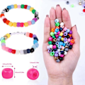 Miniatyrbilde 2 av 5: ABC Perle Armbånd Pony Perler Sett Fargerike Stretch Armbånd Lett Vakre Barn DIY Perler