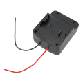 Miniatyrbillede 3 af 5: Sikker Batteri Adapter Uafhængig Afbryder Stabil Sikker Dock Strømstik med Ledninger til Hitachi 18V Lithium Batteri