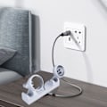 Miniatyrbilde 1 av 8: VR-ladestasjon for Oculus Quest 2, ladestasjon for Meta Quest 2 med 2 oppladbare batterier og USB C-kabel