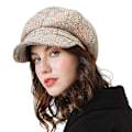 Miniatyrbillede 3 af 5: Damer Beret Newsboy Hat Fransk Stil Cap Klassisk Efterår Forår