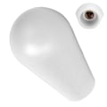 Pikkukuva 8 / 8: Joystick-pallopää M6 American Style Oval Game Rocker -kahva, valkoinen