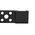 Miniatyrbilde 1 av 6: 3 i 1 blitsskoadapter forlengelsesstang brakettstativ for kamera mobiltelefon svart
