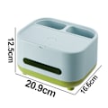 Miniatyrbild 2 av 5: Radio Tissue boxs ,Art Tissue Box ,Multifunktionell ansiktsvävnadslåda Skrivbordsdekoration för badrum Toalettbord Sovrum Byråer Kök