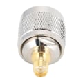 Miniatyrbilde 5 av 5: 2 stk N hann til SMA hunn nikkelbelagt kobber koaksialkabelkontakt adapter 50 Ohm for antenne radio WiFi trådløst LAN