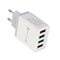 Miniatyrbilde 2 av 2: 4USB-lader 3.1A Flere porter Telefonlader for reise