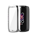 Miniatyrbilde 1 av 5: Bumper Shell Case Kompatibel med Fitbit Luxe TPU Full Screen Protector Soft Cover