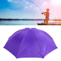 Pikkukuva 1 / 8: Aikuisten sateenvarjohattu, vedenpitävä, taitettava aurinkolippalakki, päähine ulkoilmaan, kalastukseen, patikointiin, violetti