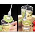 Miniatyrbild 8 av 8: Cocktail Shaker Sked, Twist På Skeden För Lagerindelning Av Drinkar, Spiraldesign För Ett Säkert Grepp, Rostfri Konstruktion, Fruktgaffelspets För Enkel Användning