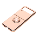 Miniatyrbillede 4 af 5: Smartphone Beskyttende Etui Bil Magnetisk Telefon Cover med 360 Graders Rotation Finger Loop Stativ til Z Flip 3