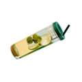 Miniatyrbillede 5 af 5: 700 ml halm kop transparent plast vandflaske med halm port