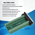 Miniatyrbild 7 av 8: DB37 Breakout Connector Terminal Board Rak PCB Isolerad Anti Interferens AC300VDB37‑G2 Hane