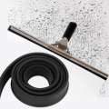 Miniatyrbillede 2 af 5: Squeegee Udskiftning Rustfrit Stål Vinduesglas Visker Rengøringsmiddel