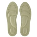 Miniatyrbillede 1 af 5: Ortopædiske indlægssåler til flade fødder, bueunderstøttelse, memory foam indlægssål, skokomfort, guld til kvinder