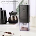 Miniatyrbild 7 av 8: Svart ABS Elektrisk Kaffekvarn, Multifunktionell Design för Kaffebönor, Kryddor, Örter med Justerbar Precisionsmalning
