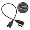 Pikkukuva 1 / 2: USB-musiikkiliitäntä AMI MMI AUX MP3 -kaapeliadapteri Q5 Q7 R8 A3 A4 A5 A6 -autoille