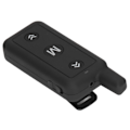 Miniatyrbillede 4 af 8: 2 stk. Mini Walkie Talkies Dual Band VHF UHF Kompakt Bærbare 2-vejs Radioer til Indkøbscentre Barer Hoteller Restauranter
