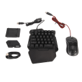 Pikkukuva 1 / 5: for Mix Se Keyboard Mouse Converter for G7 Keyboard for GM86 Mouse Gaming Keyboard Mouse Adapter with Stand
