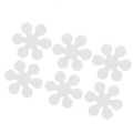 Miniatyrbild 3 av 5: 20 st badkarsdekaler transparent snöblomma form halkfri självhäftande badkarsdekaler för badrum pool