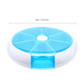 Miniatyrbillede 5 af 5: Bærbar roterende 7 dages tablet medicin pilleholder organizer beholder opbevaringsboks
